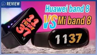 Huawei Band 8 vs Xiaomi Smartband 8: Đâu là VUA của phân khúc 900k? | Thế Giới Đồng Hồ