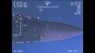 Перехват "Ориона" Су-27 над Черным морем