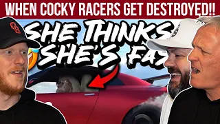 When COCKY Racers Get DESTROYED REACTION | OFFICE BLOKES REACT!!