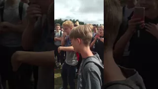 Rap battle - Highschool junior vs. freshman