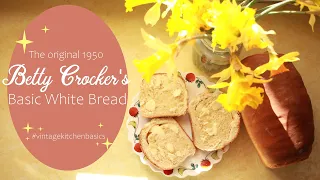 Bake Bread with Me the Old Fashioned Way || Vintage Kitchen Basics