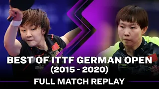 FULL MATCH | CHEN Meng (CHN) vs ZHU Yuling (CHN) | WS F | 2017 German Open