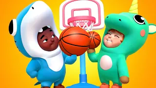 One Zeez - BasketBall Land - Nursery Rhymes Cartoons Children Music Karaoke 🎤