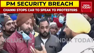 'PM Modi Was In No Danger': Punjab CM Channi Stops Car, Speaks To Protesters To Make His Point