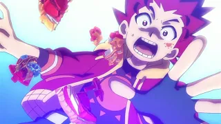 Beyblade burst sparking ep 30 AMV | Hyuga and Hikaru vs Lane ; Valt vs Lane