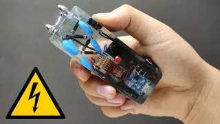 How to make high voltage generator at home  | Super Powerfull stun gun