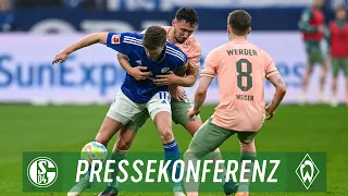 FC Schalke 04 - SV Werder Bremen 2:1 | Pressekonferenz