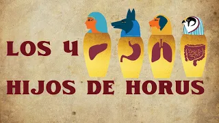 ¿Qué son los 4 hijos de Horus?