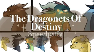 The Dragonets of Destiny | Speedpaint✨