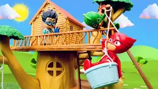 PJ Masks Romeo takes the powers of PJ Masks toys: New PJ masks toys & videos for kids.