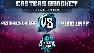 FendrickLamar vs YungWaff - Caster Bracket: Quarterfinals - Smash Summit 10 | Marth vs Falco