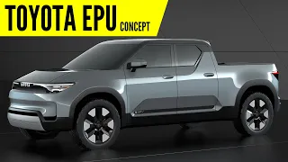 Toyota EPU Concept Electric Pickup Truck - First Look | AUTOBICS