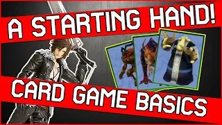 AWESOME starting cards in Final Fantasy 8 Remastered - Triple Triad Beginners Tutorial - Part 1