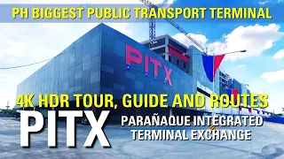 PITX Parañaque Integrated Terminal Exchange | Gate Terminal Guide and Bus Routes [4K HDR ] 🇵🇭