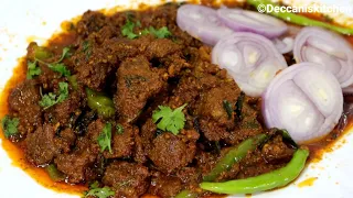 Chatkhara Mutton Fry/Dahi wala Mutton Fry/Hyderabadi Masaledar Talawa Gosht/Tala Hua Gosht