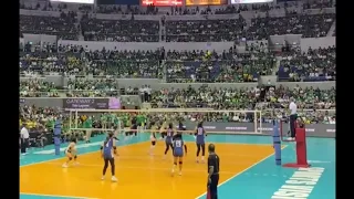 DLSU vs  NU (SET 1) • UAAP 85 Women’s Volleyball FINALS Game 1 • May 7, 2023