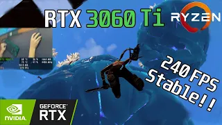 🚀 RTX 3060 Ti + Ryzen 5 5600X · 240fps capped · Fortnite CHAPTER 5 · COMPETITIVE SETTINGS