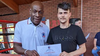 FINALLY MET FRANK BRUNO! (plus had his signature tattooed on my arm)