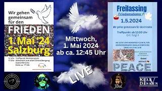 🔴 💥LIVE | grenzübergreifende Friedensdemo Salzburg/Freilassing💥🔴