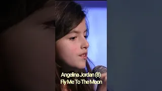 Angelina Jordan (8) - Fly Me To The Moon #shorts