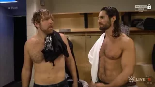 Seth Rollins And Dean Ambrose Backstage