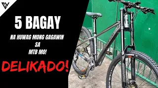 5 Bagay na wag mong gagawin sa MTB mo dahil DELIKADO!