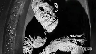 The Mummy 1932 Horror Movie Boris Karloff Coffin Monster Photo