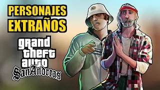 Los 10 PERSONAJES más EXTRAÑOS de GTA San Andreas