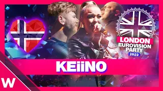 🇳🇴 KEiiNO (Norway 2019, Melodi Grand Prix 2021) - LIVE @ London Eurovision Party