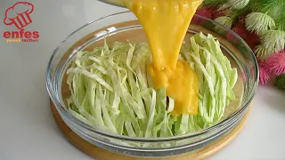 I have never had such delicious cabbage! Easy recipe for cabbage! better than meat