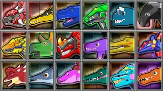 Dino Express + Dinosaur Guard + Dino Robot Steel Corps - Ankylo/Brachio/Raptor/Spino/Tricera/Stego