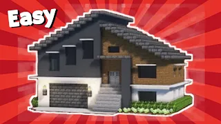 Minecraft: Cara Membangun Rumah Modern Suburban/Pinggiran Kota Tutorial (#1)