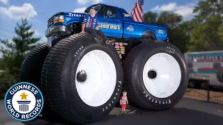 World's Largest Monster Truck - Guinness World Records