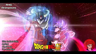 Ultra Instinct Goku vs Angel Moro | DragonBall Super Fan Animation (Alternate Ending)