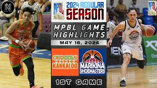 MPBL HIGHLIGHTS: CALOOCAN BATANG KANKALOO VS MARIKINA SHOEMASTERS (MAY 16, 2024)