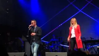 Звездное BIG Show ТРЦ Весна 2014 - Шоу Голос 2 - If I Were A Boy (Listen To Me)