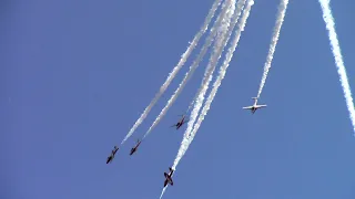 2021 RCAF SNOWBIRDS PRACTICE DEMO - LONDON, ONTARIO (CYXU)(JUNE 16/2021)