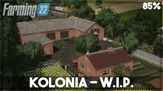 Work In Progress🔨 KOLONIA 🔹85%🔹 NOWE GOSPO I serwis New Holland