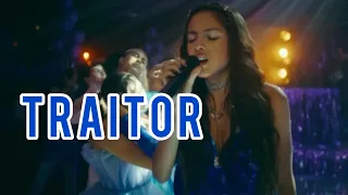 TRAITOR by Olivia Rodrigo (live from SOUR prom) with lyrics