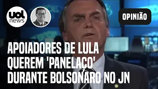 Janones e mais apoiadores de Lula falam em 'panelaço' durante Bolsonaro no Jornal Nacional