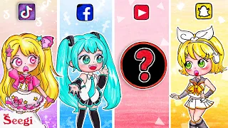 VOCALOID Singers: Miku, Kangemine Rin, Ruby Hoshino | Princess Song | Seegi  Kids Song