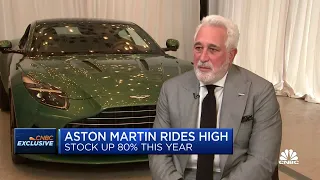 Aston Martin's Lawrence Stroll explains why the company stock spiked this year