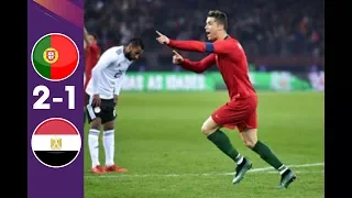 Portugal 2-1 Egypt (Friendly Match) - Highlights & Goals HD