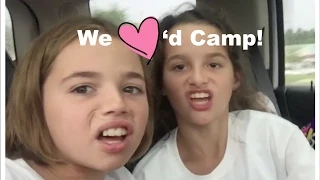 Katie & Annie Say Goodbye to Gymnastics Camp | Katie Gives Pig Face Lessons | Flippin' Katie