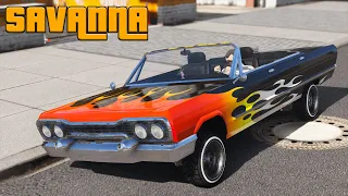 Savanna from GTASA | GTA V San Andreas Car Mods | PC