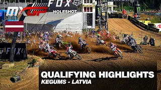 Qualifying Highlights - MXGP of Latvia 2019