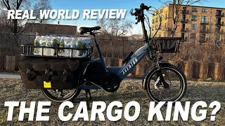 Aventon Abound Review: This Electric Cargo Bike Will BLOW YOUR MIND! 🤯