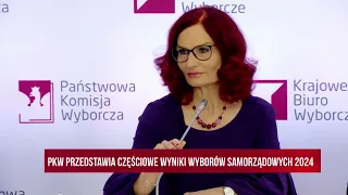 PKW przedstawia częściowe wyniki wyborów samorządowych 2024 | TV Republika