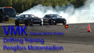 VMK Drifting Träning på Pengfors Motorstadion - TANDEM DRIFTING