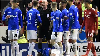 Rangers appeal red card shown to striker Alfredo Morelos in win over Aberdeen